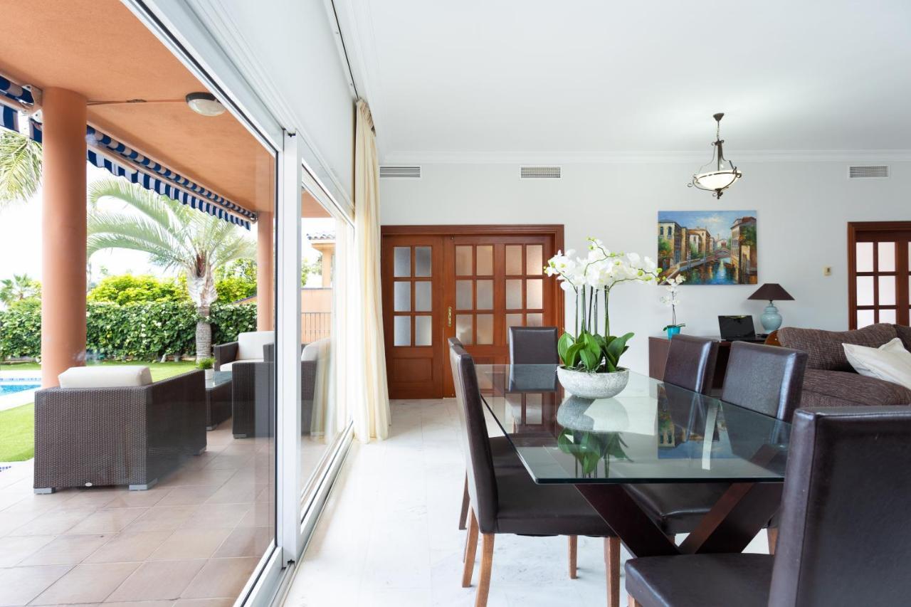 Maravillosa Villa De Lujo Con Piscina Privada 圣地亚哥港 外观 照片