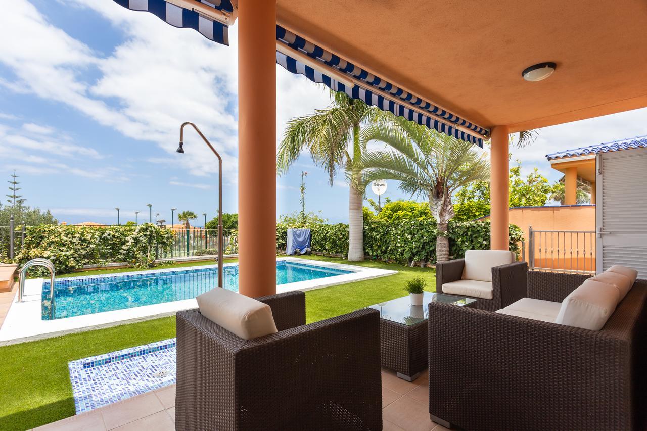 Maravillosa Villa De Lujo Con Piscina Privada 圣地亚哥港 外观 照片