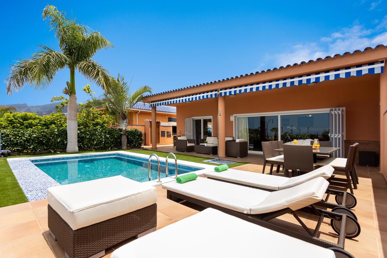Maravillosa Villa De Lujo Con Piscina Privada 圣地亚哥港 外观 照片